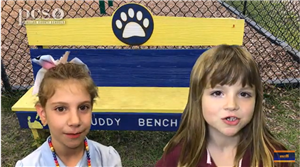 Students talk about the Buddy Bench 